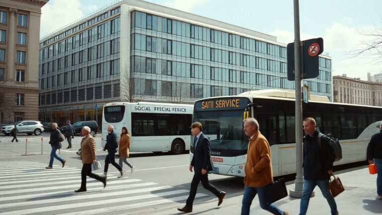 Новые социальные учреждения Санкт-Петербурга: маршруты общественного транспорта
