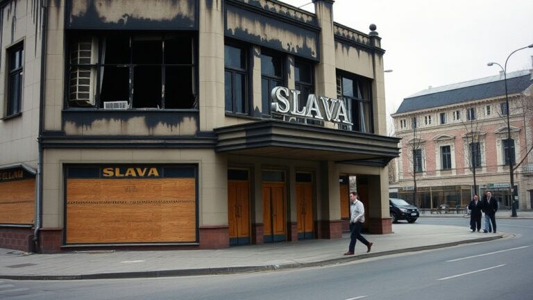 Судьба сгоревшего петербургского кинотеатра «Слава» остаётся неясной